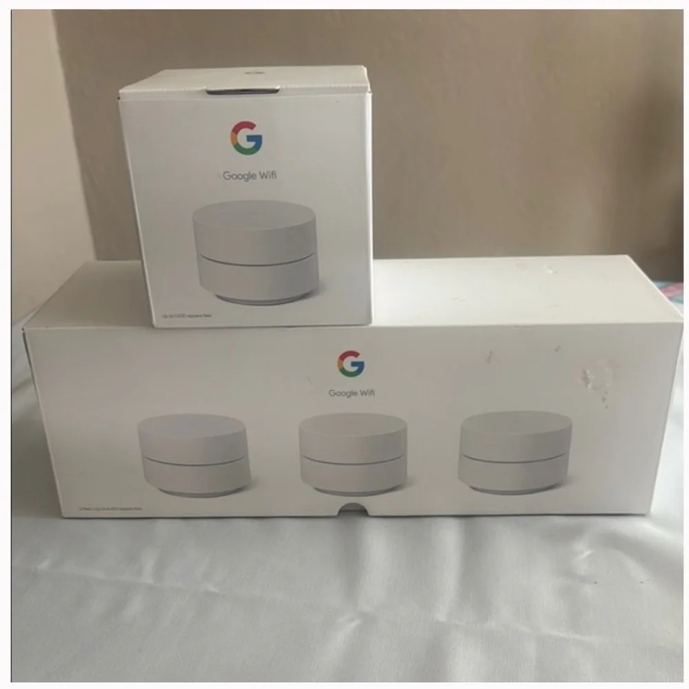 Google Wifi Mesh System in White